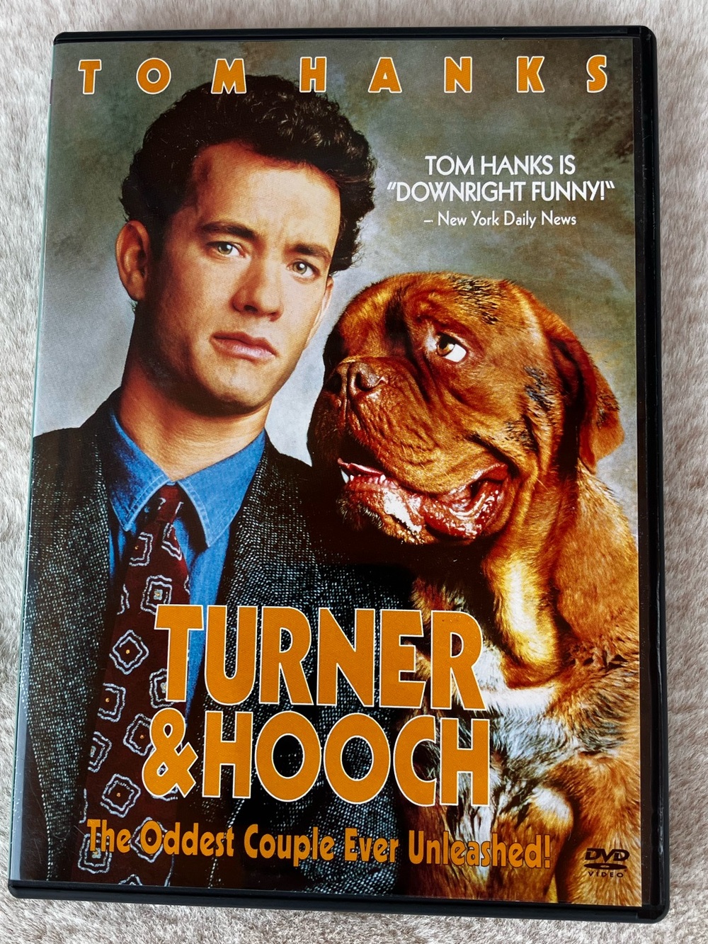 5/$20 DVDs | Turner & Hooch DVD Tom Hanks 1989 Classic Comedy Crime Family Movie